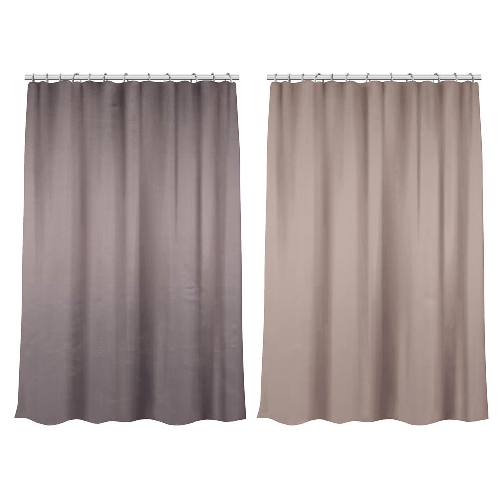 VETTA Штора для ванной тм VETTA Porto, жаккардовая ткань 90 г/см, обычная петля, 180х180см, 2 цвета