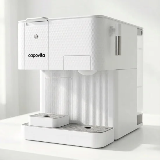 Кофемашина капсульная Capovita Phantom Pro White (301032)