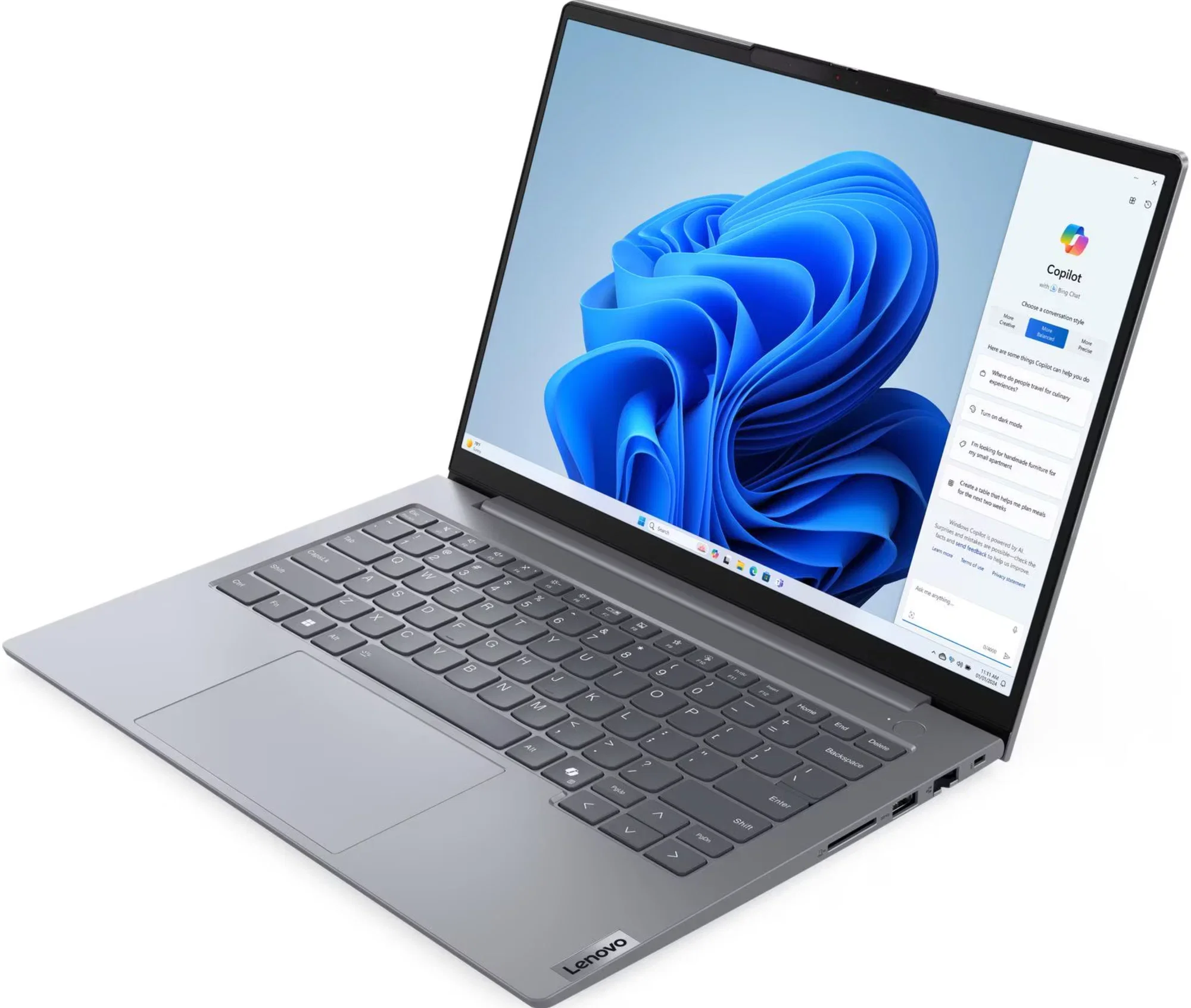 Ноутбук 14" IPS WUXGA LENOVO ThinkBook 14 G7 ARP grey (AMD Ryzen 5 7535HS/32Gb/512Gb SSD/VGA int/noOS) ((21MV00DJSA))