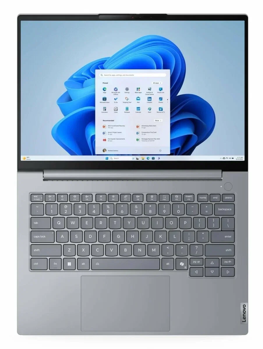 Ноутбук 14" IPS WUXGA LENOVO ThinkBook 14 G8 IRL grey (Core 5 210H/32Gb/1Tb SSD/VGA int/FP/noOS) ((21SG00H9GQ))