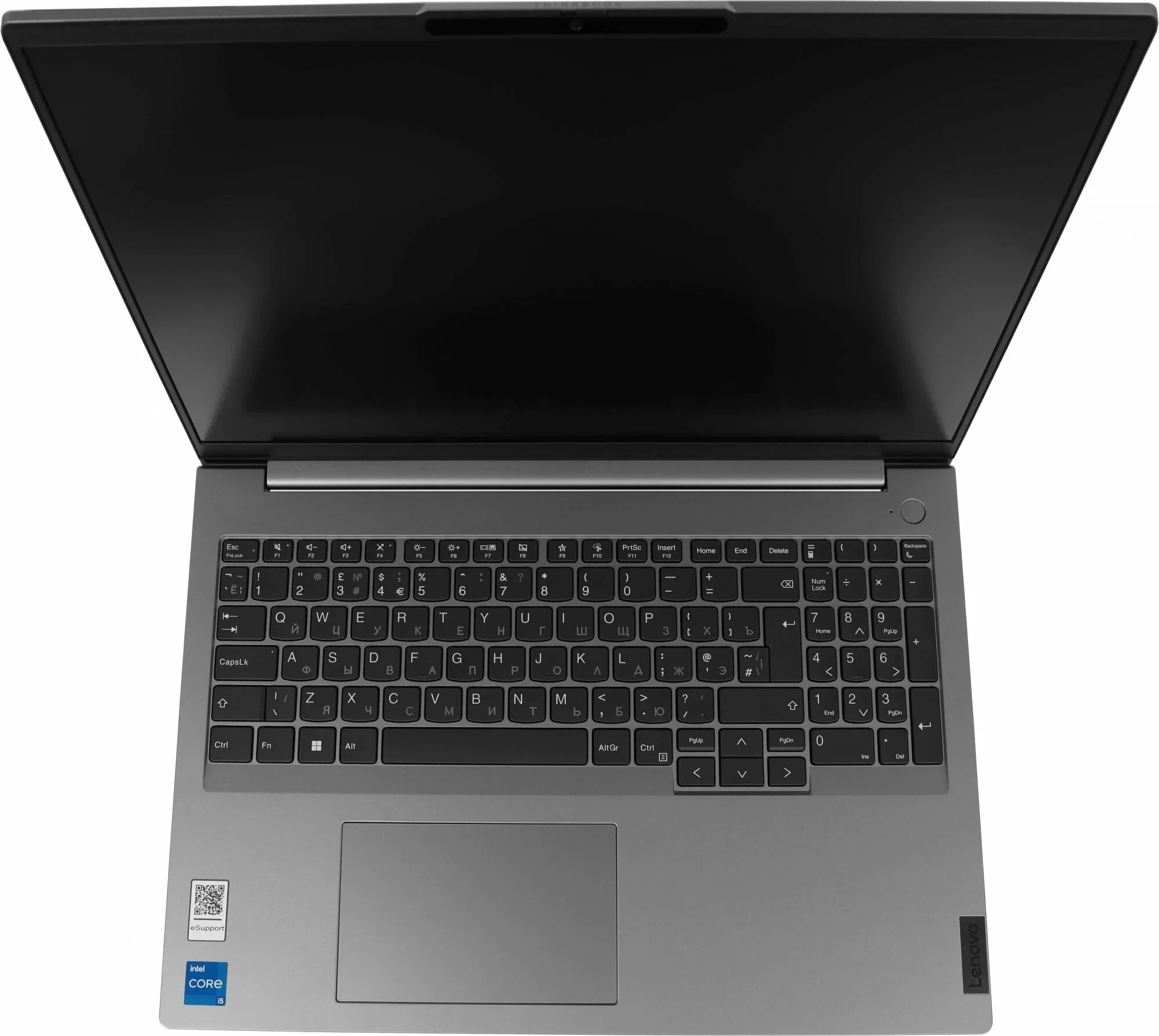 Ноутбук 16" IPS FHD LENOVO ThinkBook 16 G6 IRL grey (Core i5 1335U/32(16+16)Gb/512Gb SSD/VGA int/FP/noOS) (21KH001ERU_32G)