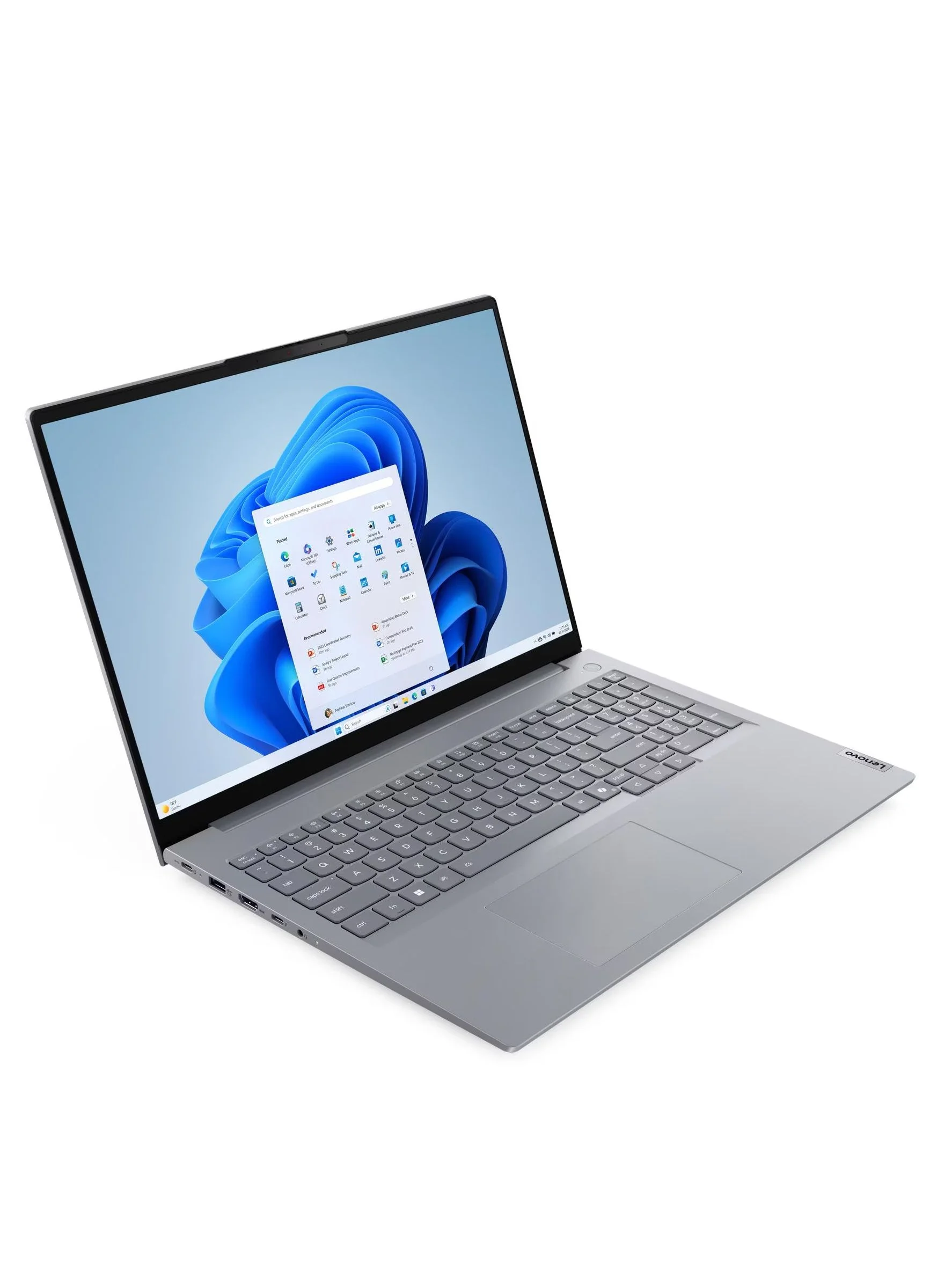 Ноутбук 16" IPS WUXGA LENOVO ThinkBook 16 G7 ARP grey (AMD Ryzen 5 7535HS/32Gb/1Tb SSD/VGA int/noOS) ((21MW00ABSA))