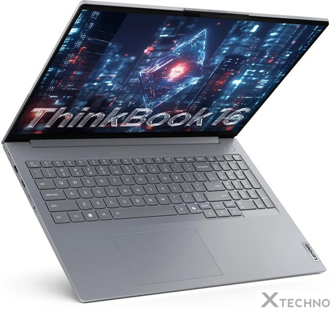Ноутбук 16" IPS WUXGA LENOVO ThinkBook 16 G8 IRL grey (Core 5 210H/16Gb/512Gb SSD/VGA int/FP/noOS) ((21SH0049GQ))