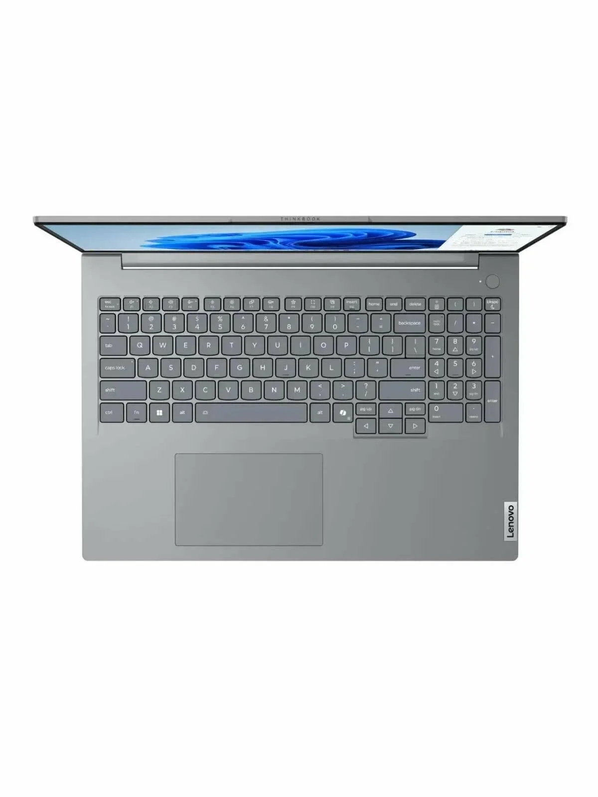 Ноутбук 16" IPS WUXGA LENOVO ThinkBook 16 G8 IRL grey (Core 5 210H/16Gb/512Gb SSD/VGA int/FP/noOS) ((21SH0049GQ))