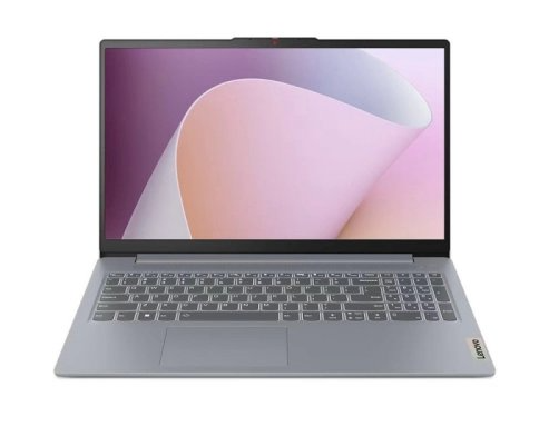 Ноутбук Lenovo IdeaPad Slim 3 15AMN8 серый 15.6" IPS FHD AMD Ryzen 3 7320U/8Gb/512Gb SSD/VGA int/noOS