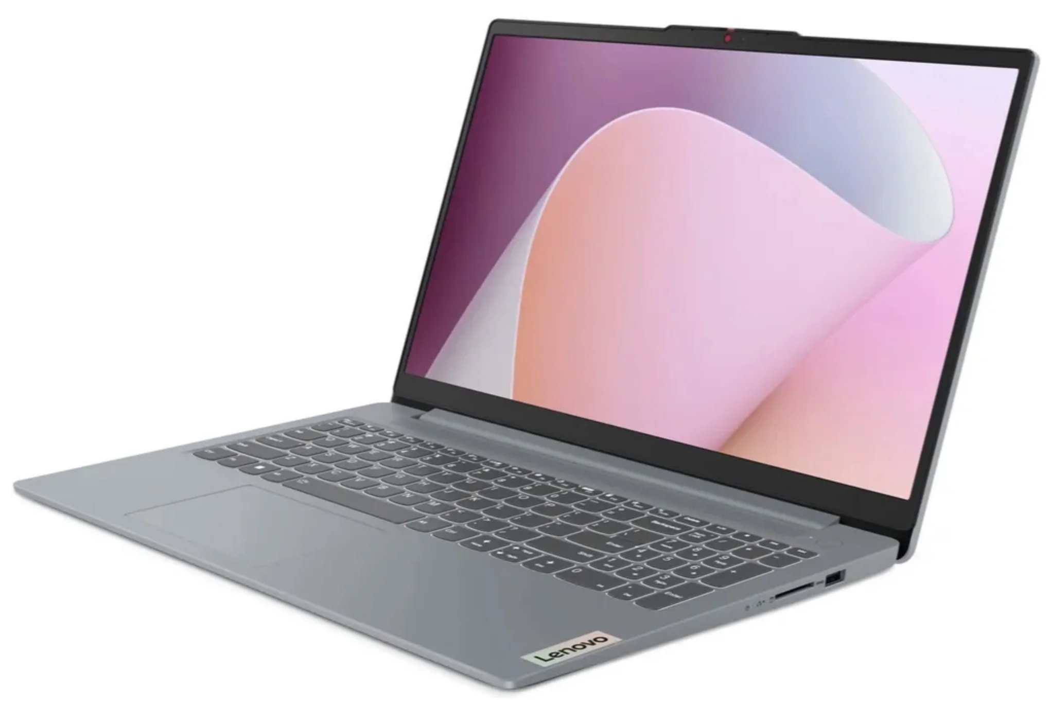 Ноутбук Lenovo IdeaPad Slim 3 15AMN8 серый 82XQ00MAPS 15.6" IPS FHD (AMD Ryzen 3 7320U/8Gb/256Gb SSD/VGA int/noOS)