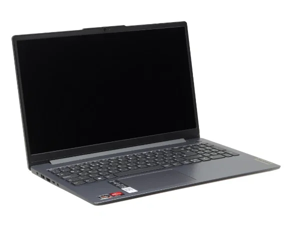 Ноутбук Lenovo IdeaPad Slim 3 15AMN8 серый Ryzen 5 7520U 16Gb SSD 512Gb AMD Radeon 610M 15.6" IPS FHD (1920x1080) без ОС WiFi BT Cam