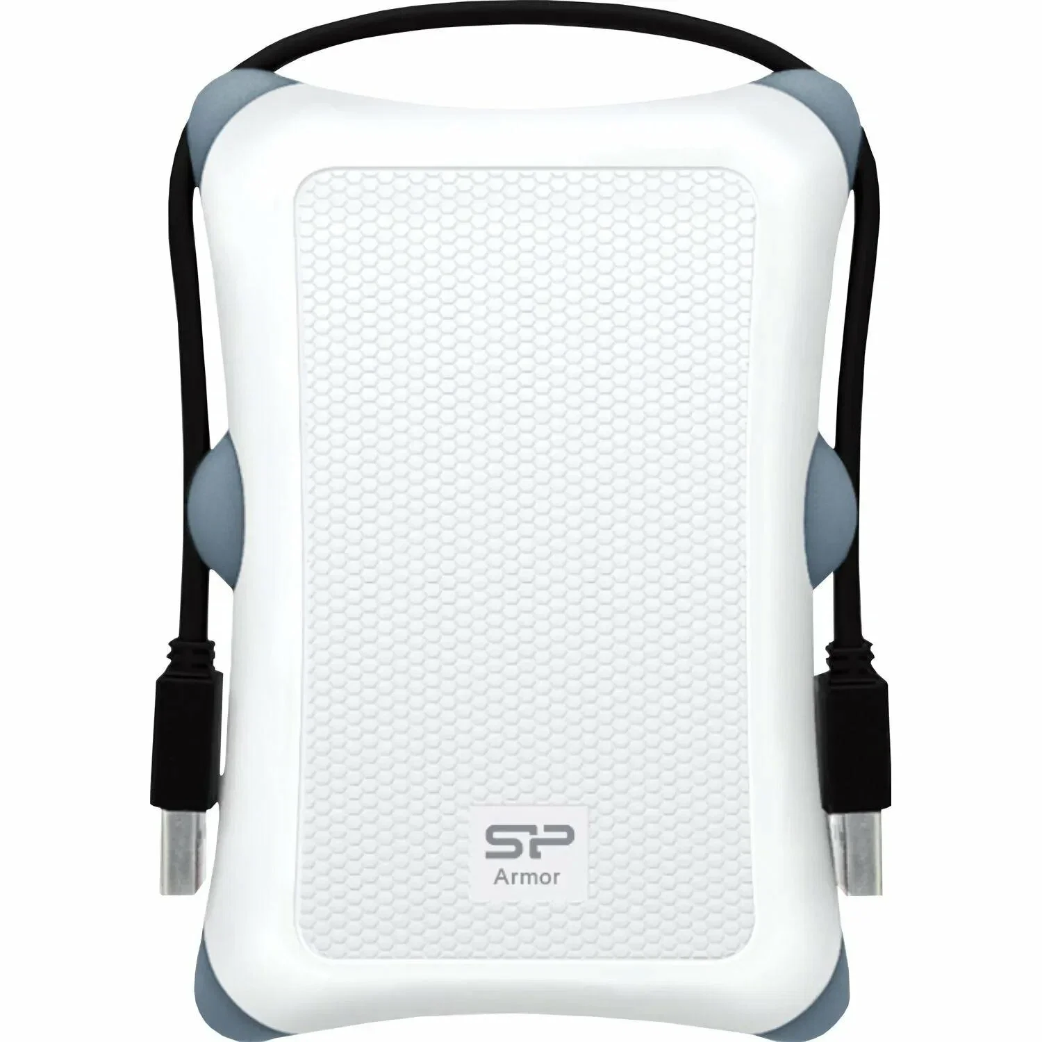 Внешний HDD 2.5" Silicon Power Armor A30, 1TB, USB 3.2 Gen 1 Type-A, 5400 rpm, белый