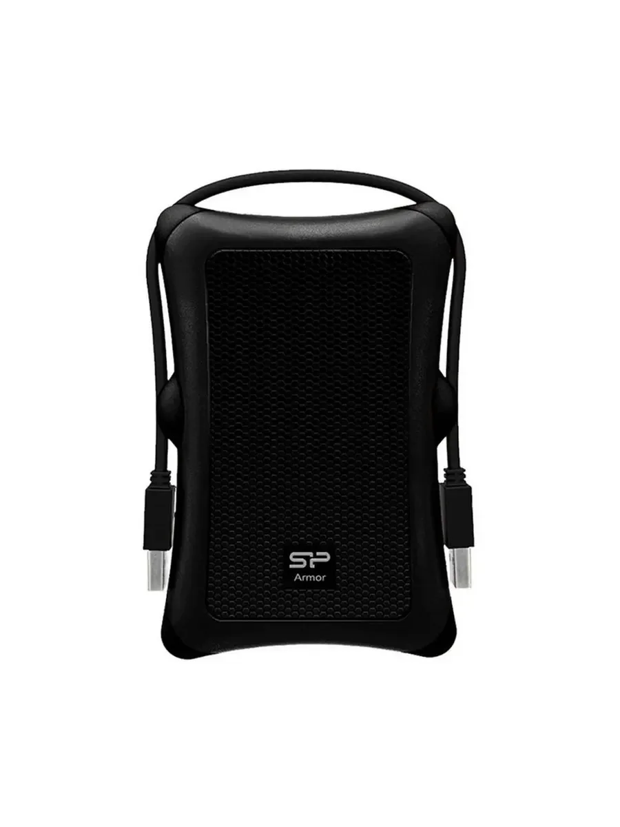 Внешний HDD 2.5" Silicon Power Armor A30, 1TB, USB 3.2 Gen 1 Type-A, 5400 rpm, черный