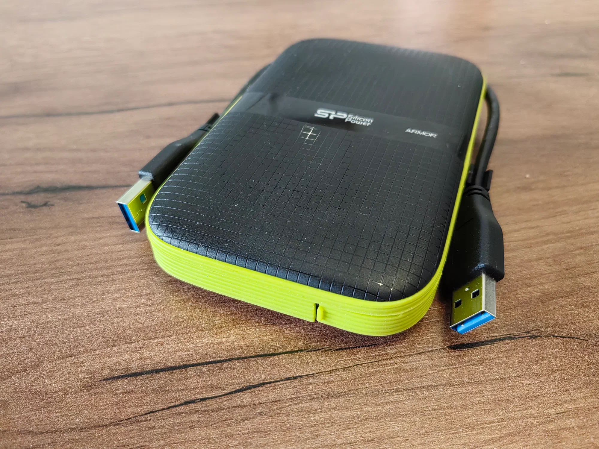 Внешний HDD 2.5" Silicon Power Armor A60, 2TB, USB 3.2 Gen 1 Type-A, 5400 rpm, черный