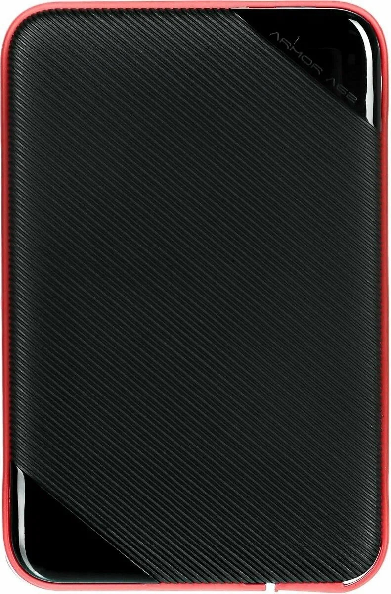 Внешний HDD 2.5" Silicon Power Armor A62S, 2TB, USB 3.2 Gen 1 Type-A, 5400 rpm, черно-красный