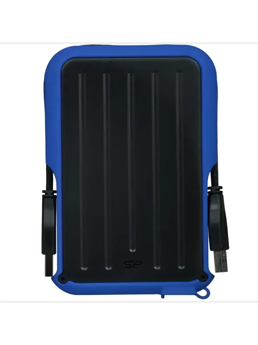 Внешний HDD 2.5" Silicon Power Armor A66, 2TB, USB 3.2 Gen 1 Type-A, 5400 rpm, черно-синий