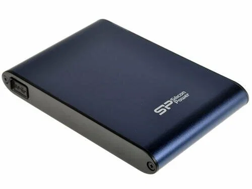 Внешний HDD 2.5" Silicon Power Armor A80, 2TB, USB 3.2 Gen 1 Type-A, 5400 rpm, черный