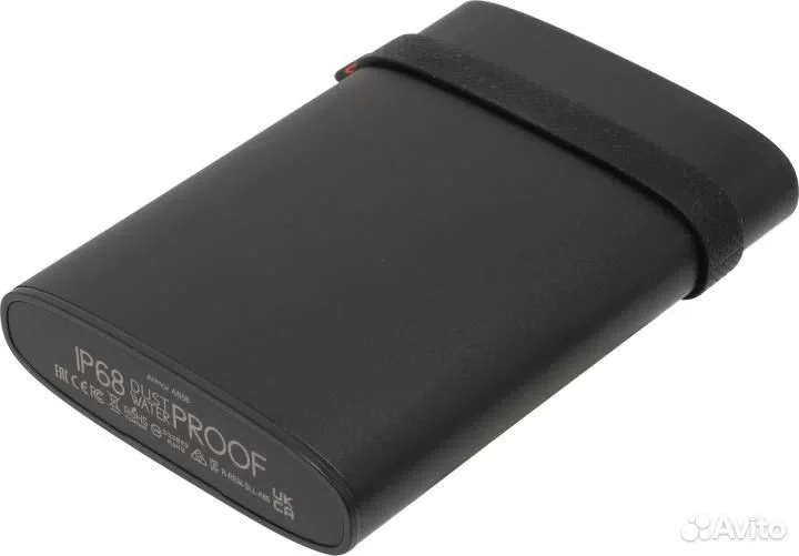 Внешний HDD 2.5" Silicon Power Armor A85B, 2TB, USB 3.2 Gen 1 Type-A, 5400 rpm, черный