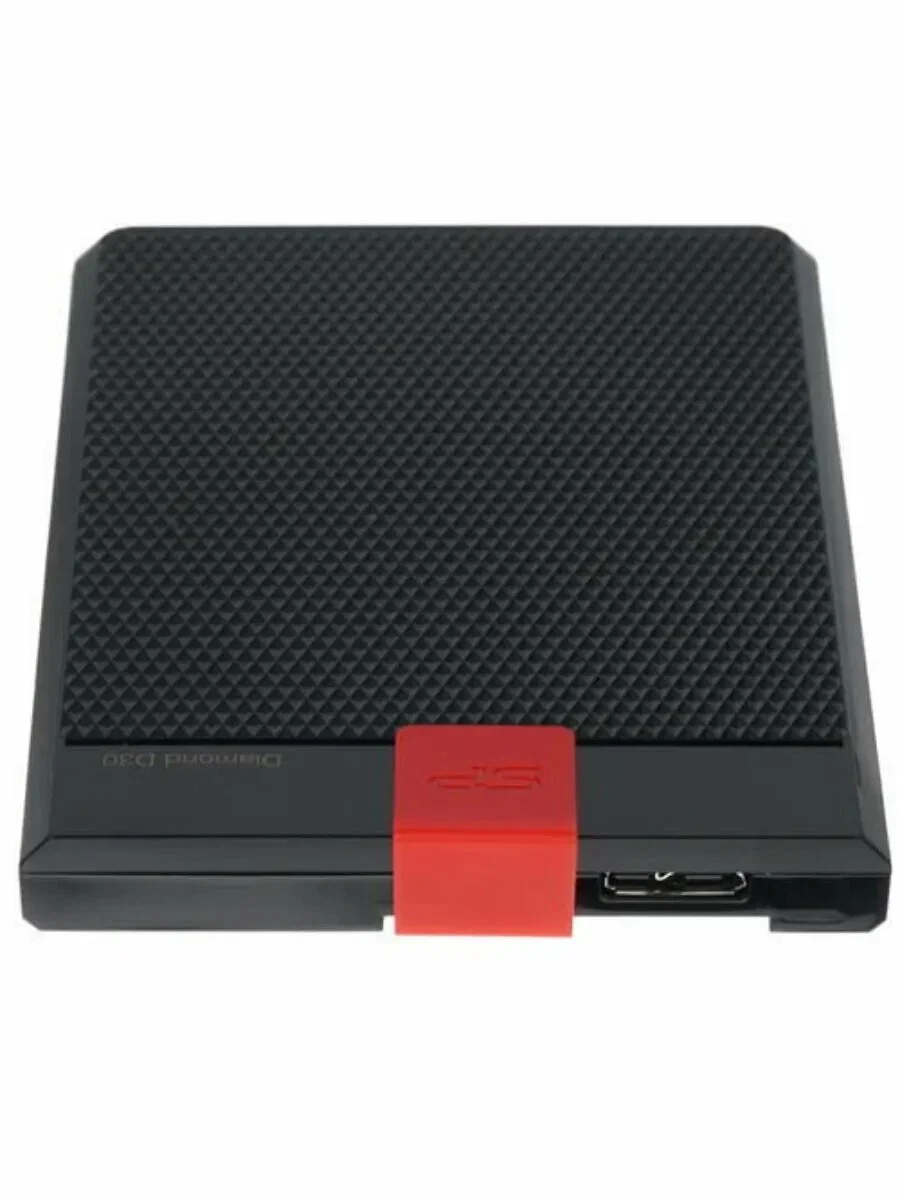 Внешний HDD 2.5" Silicon Power Diamond D30, 1TB, USB 3.2 Gen 1 Type-A, 5400 rpm, черный