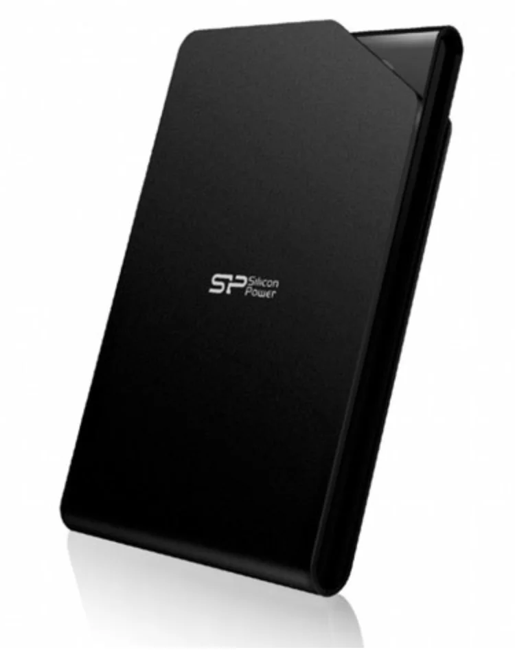 Внешний HDD 2.5" Silicon Power Stream S03, 1TB, USB 3.2 Gen 1 Type-A, 5400 rpm, черный