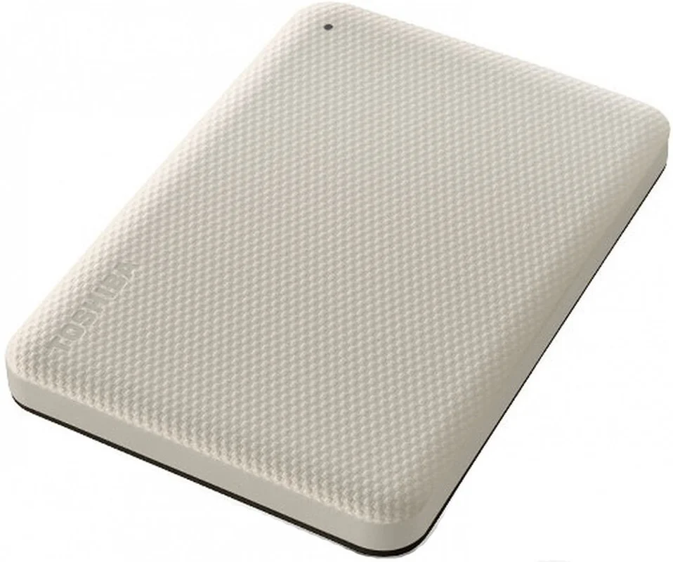Внешний HDD 2.5" Toshiba Canvio Advance, 1TB, USB 3.2 Gen 1 Type-A, 5400 rpm, белый