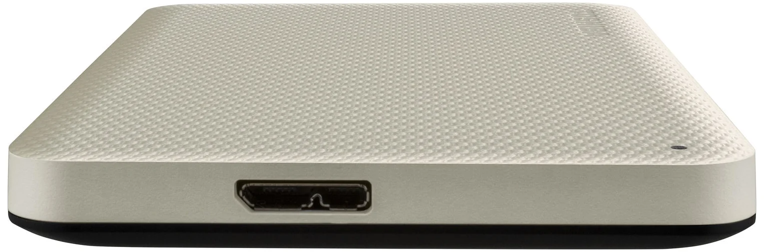 Внешний HDD 2.5" Toshiba Canvio Advance, 1TB, USB 3.2 Gen 1 Type-A, 5400 rpm, белый