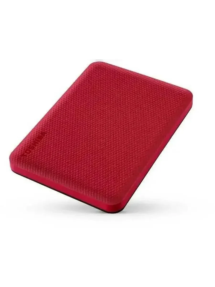 Внешний HDD 2.5" Toshiba Canvio Advance, 1TB, USB 3.2 Gen 1 Type-A, 5400 rpm, красный