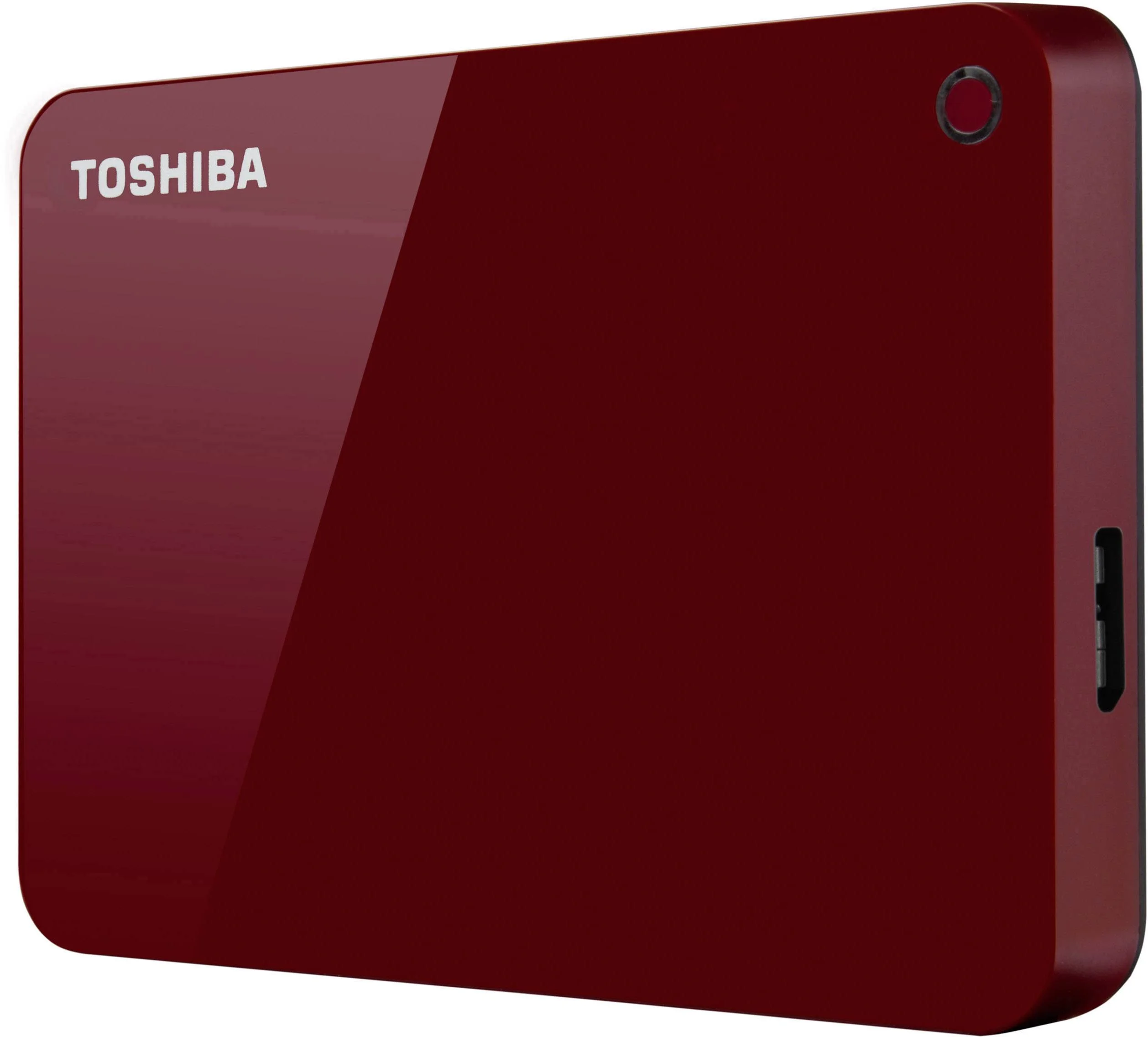 Внешний HDD 2.5" Toshiba Canvio Advance, 4TB, USB 3.2 Gen 1 Type-A, 5400 rpm, красный