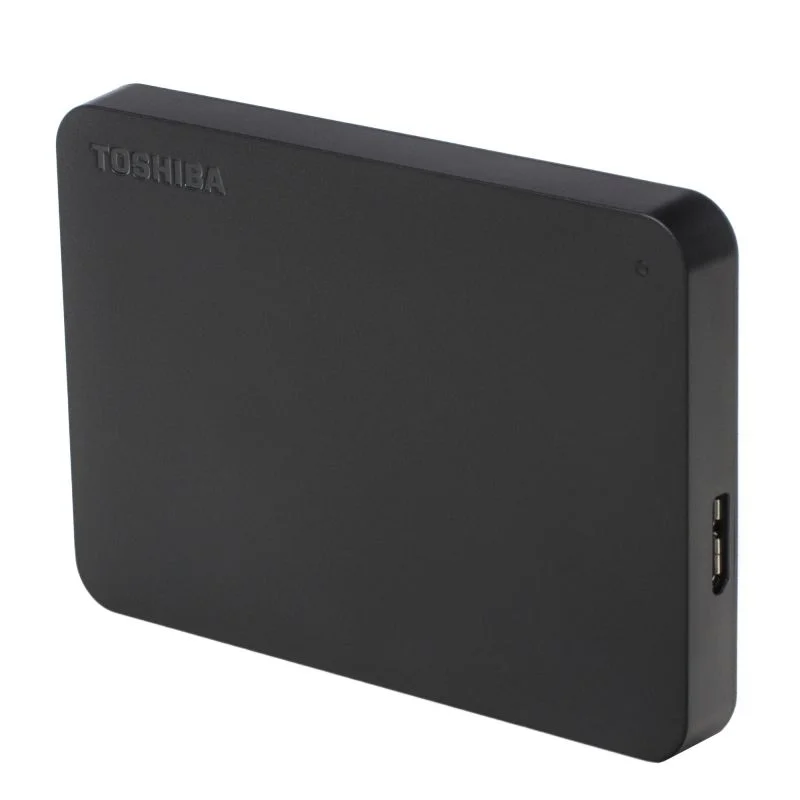 Внешний HDD 2.5" Toshiba Canvio Basics, 1TB, USB 3.2 Gen 1 Type-A, 5400 rpm, черный (аналог HDTb410EK3AA)