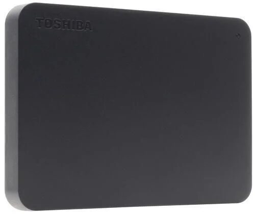 Внешний HDD 2.5" Toshiba Canvio Basics, 1TB, USB 3.2 Gen 1 Type-A, 5400 rpm, черный (аналог HDTb410EK3AA)