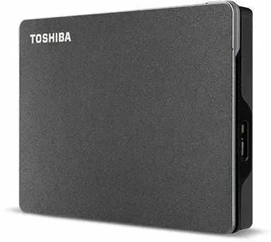 Внешний HDD 2.5" Toshiba Canvio Gaming, 4TB, USB 3.2 Gen 1 Type-A, 5400 rpm, черный
