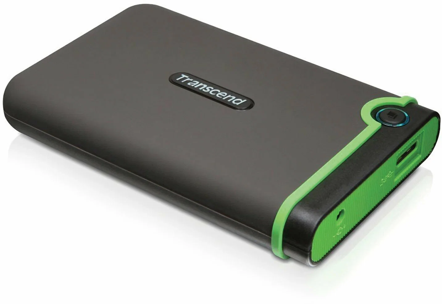 Внешний HDD 2.5" Transcend StoreJet 25M3, 1TB, USB 3.2 Gen 1 Type-A, 5400 rpm, серый