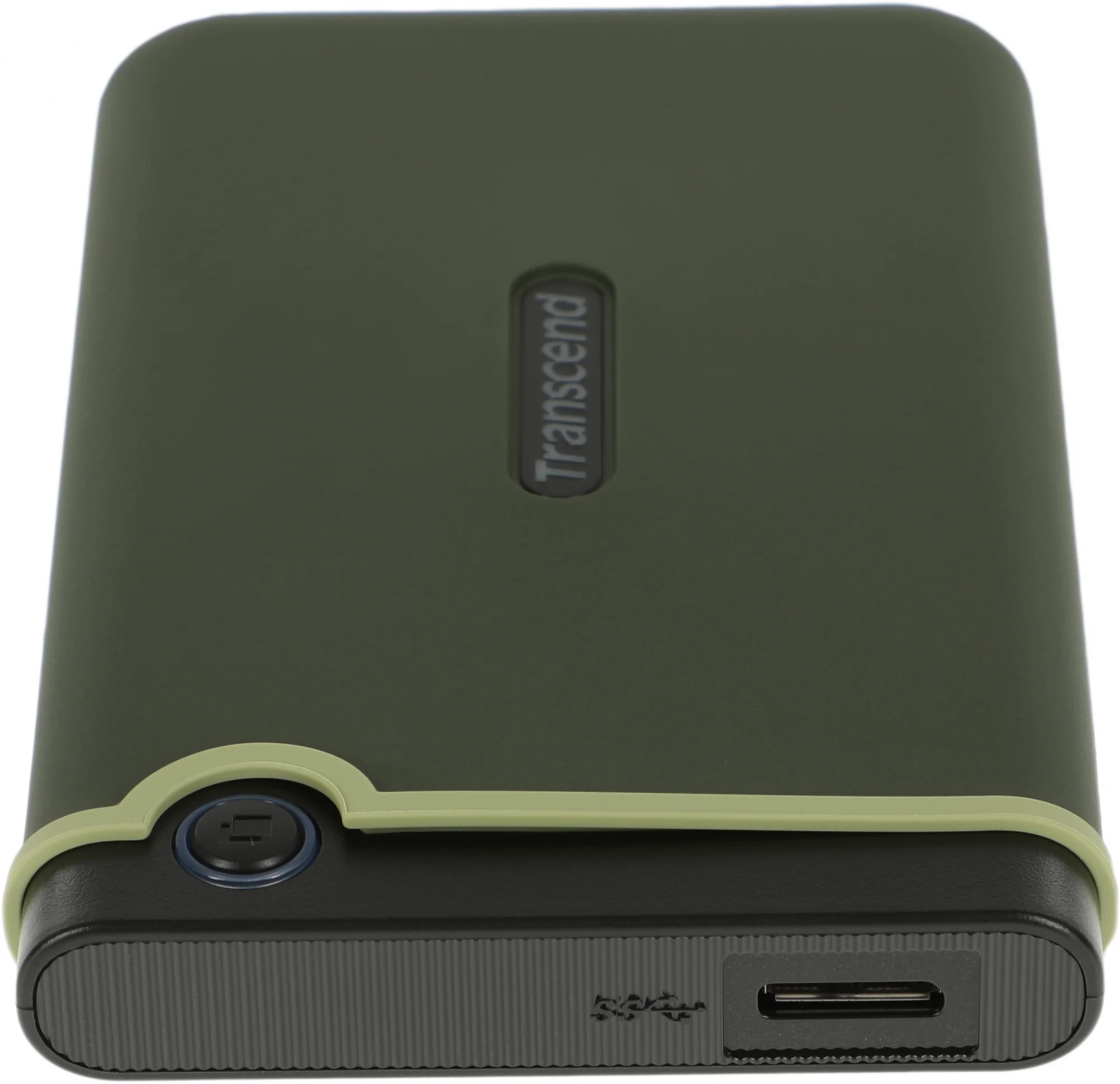 Внешний HDD 2.5" Transcend StoreJet 25M3, 2TB, USB 3.2 Gen 1 Type-A, 5400 rpm, зеленый