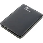 Внешний HDD 2.5" Western Digital Elements Portable, 1TB, USB 3.2 Gen 1 Type-A, 5400 rpm, черный