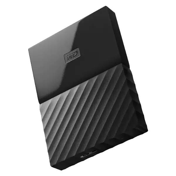 Внешний HDD 2.5" Western Digital My Passport, 2TB, USB 3.2 Gen 1 Type-A, 5400 rpm, черный