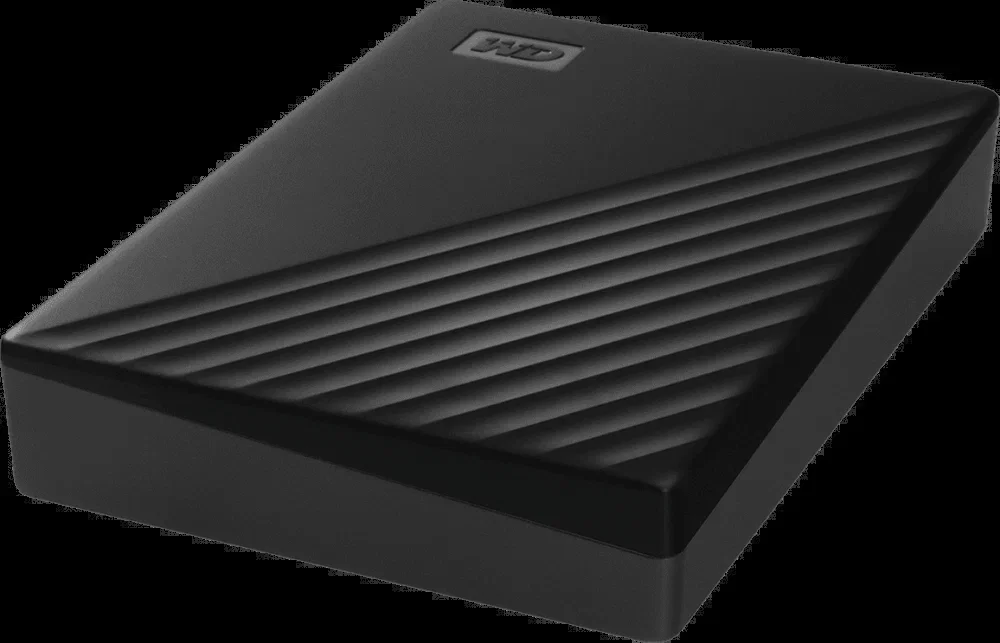 Внешний HDD 2.5" Western Digital My Passport, 5TB, USB 3.2 Gen 1 Type-A, 5400 rpm, черный