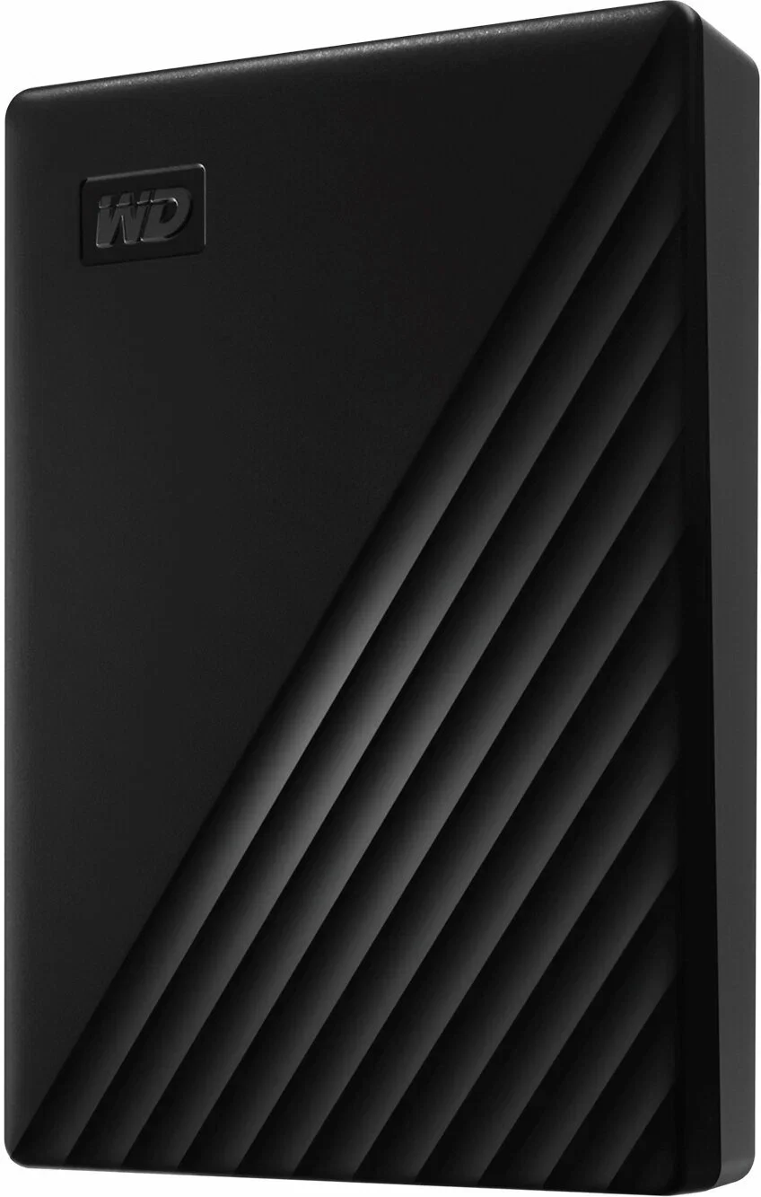 Внешний HDD 2.5" Western Digital My Passport, 5TB, USB 3.2 Gen 1 Type-A, 5400 rpm, черный