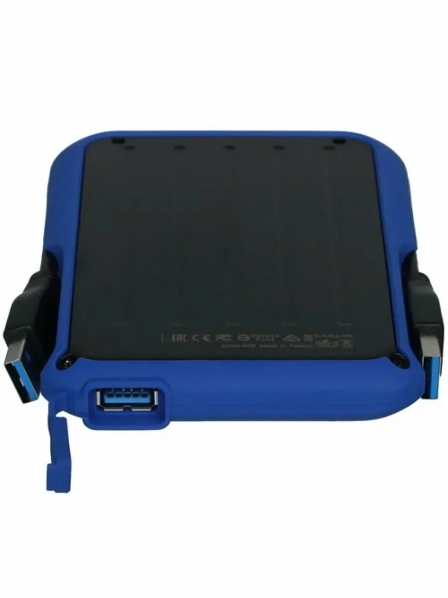 Внешний HDD 2Tb Silicon PowerArmor A66, 2.5", USB 3.2, Черный