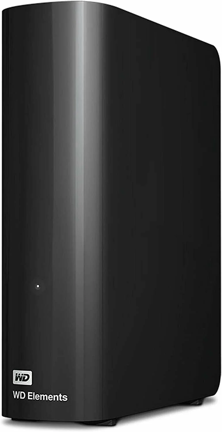Внешний HDD 3.5" Western Digital Elements Desktop, 18TB, USB 3.2 Gen 1 Type-A, 5400 rpm, черный