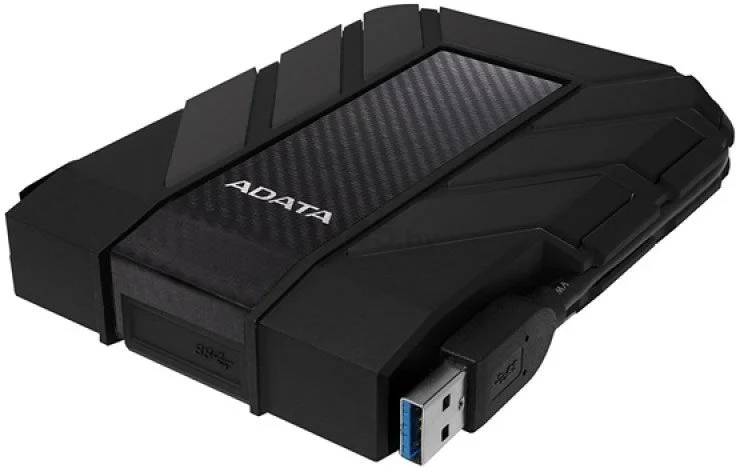 Внешний HDD ADATA HD720, 2Tb 2,5", USB 3.1, прорезиненный, черный