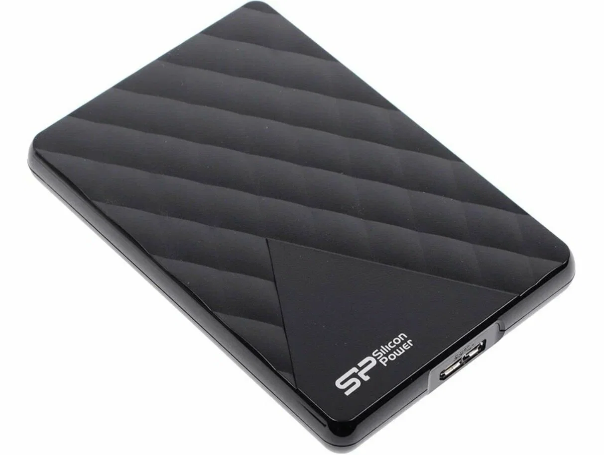 Внешний HDD Silicon Power USB 3.0 2Tb D06 Diamond 2.5" черный