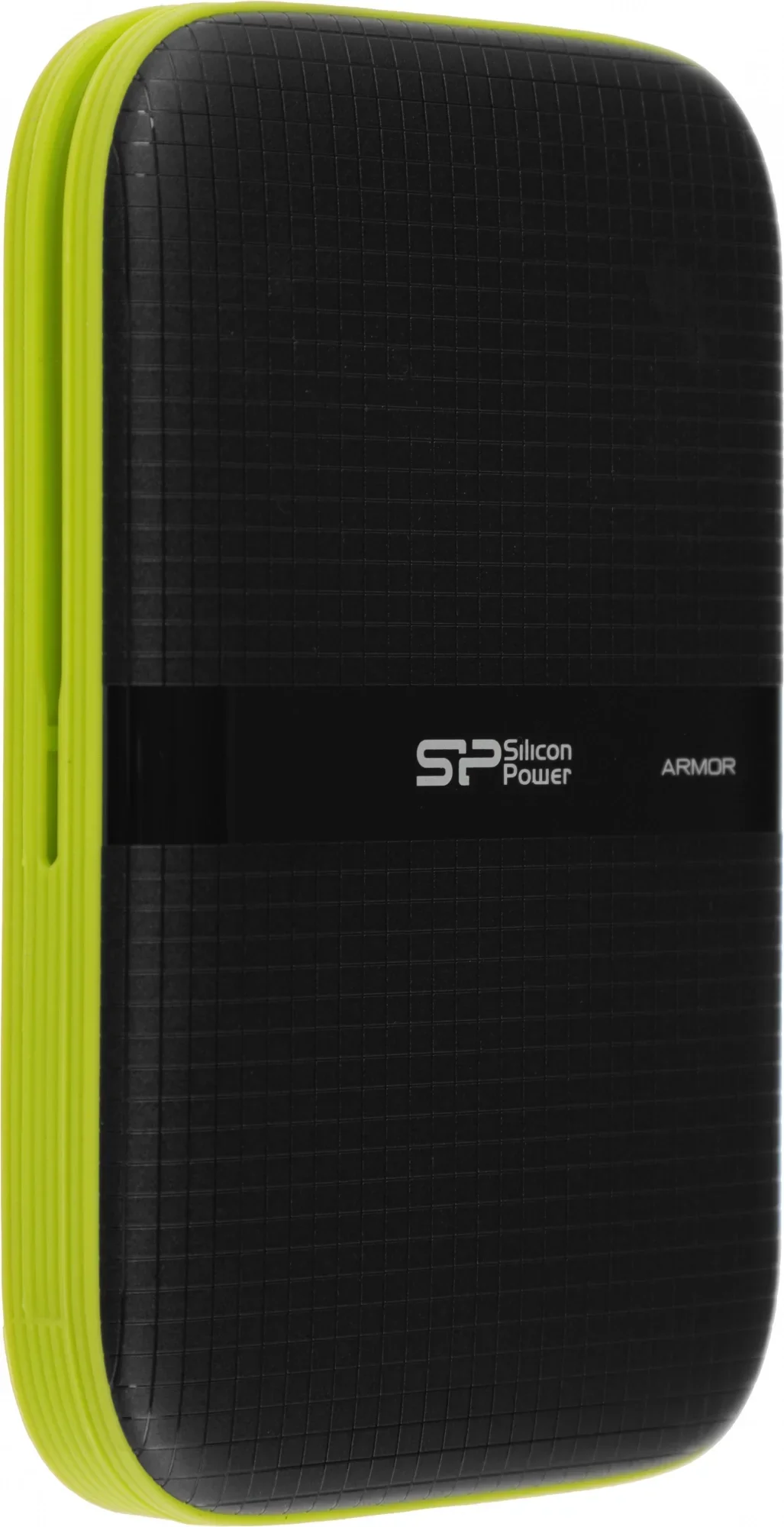 Внешний HDD Silicon Power USB 3.0 4Tb SP040TBPHDA60S3K A60 Armor 2.5" черный/зеленый