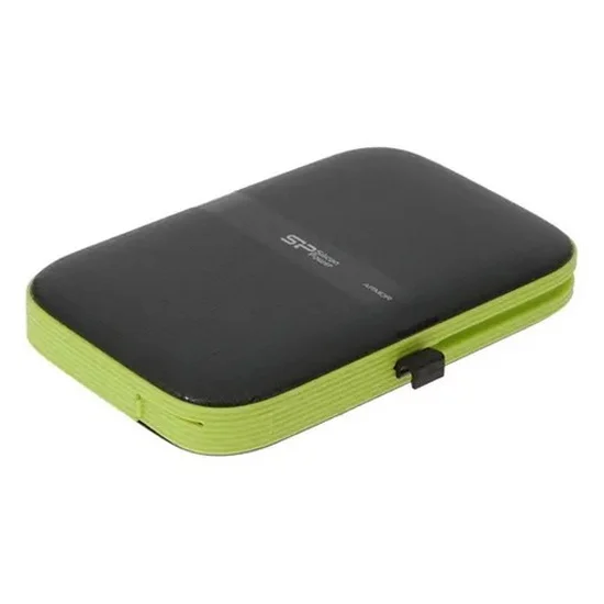 Внешний HDD Silicon Power USB 3.0 4Tb SP040TBPHDA60S3K A60 Armor 2.5" черный/зеленый