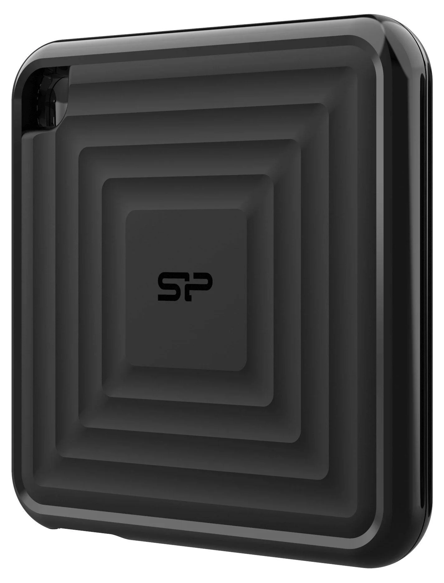 Внешний SSD 2TB Silicon Power PC60, External, USB 3.2 Type-C R/W - 540/500 MB/s черный
