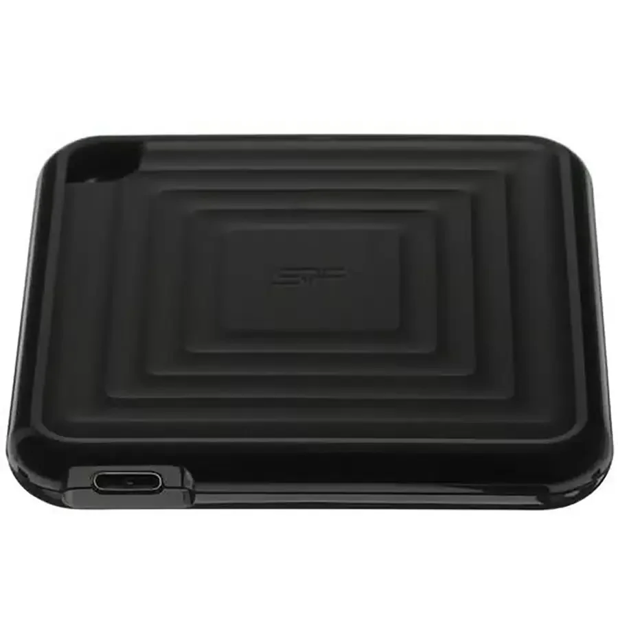 Внешний SSD 2TB Silicon Power PC60, External, USB 3.2 Type-C R/W - 540/500 MB/s черный
