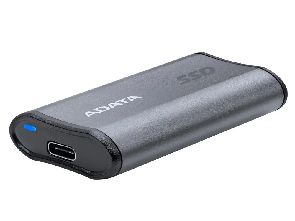 Внешний SSD ADATA Elite SE880, 500 Gb, USB 3.2 Gen 2x2 Type-C, R/W 2000/2000, серый