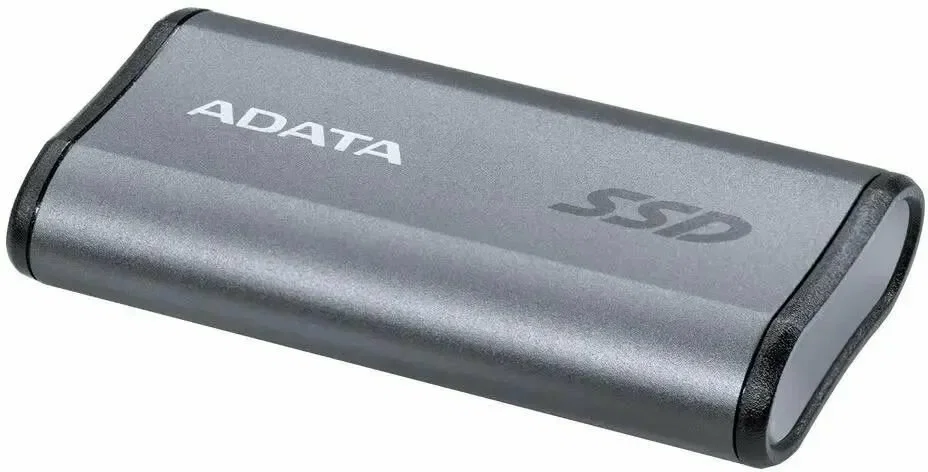 Внешний SSD ADATA Elite SE880, 500 Gb, USB 3.2 Gen 2x2 Type-C, R/W 2000/2000, серый