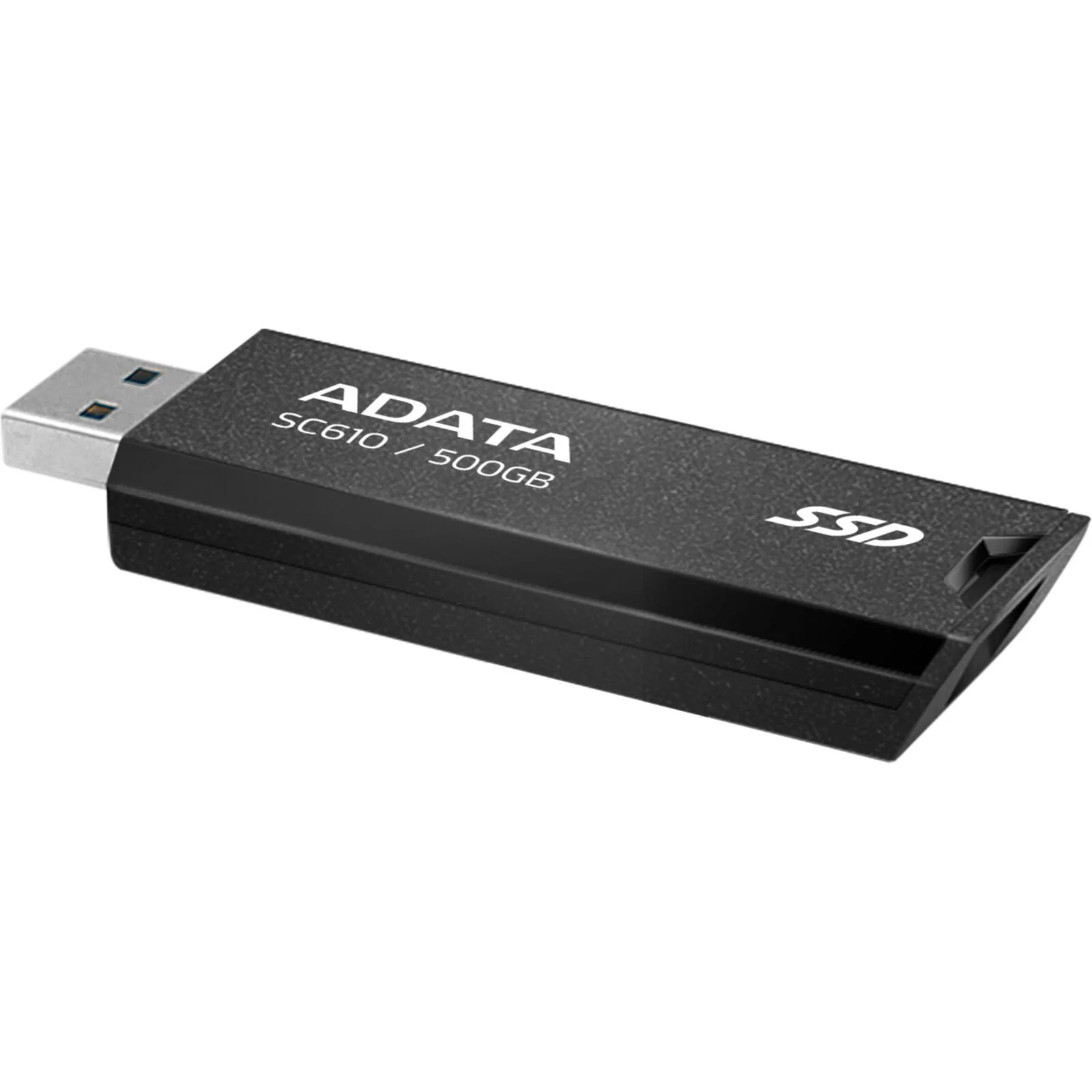 Внешний SSD ADATA SC610, 2TB, USB 3.2 Gen 2 Type-A, R/W 550/500, черный
