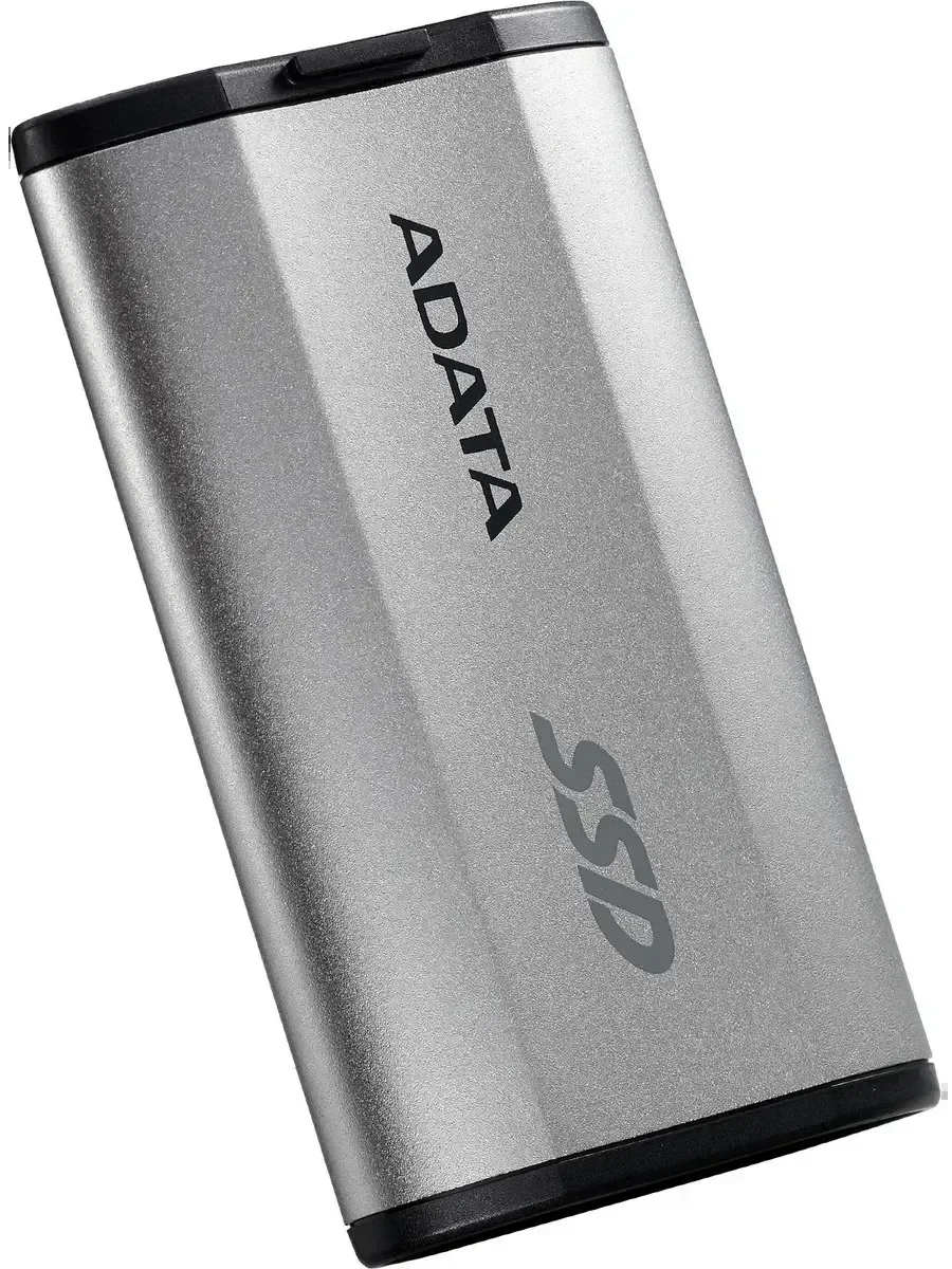 Внешний SSD ADATA SD810, 1TB, USB 3.2 Gen 2x2 Type-C, R/W 2000/2000, серебристый