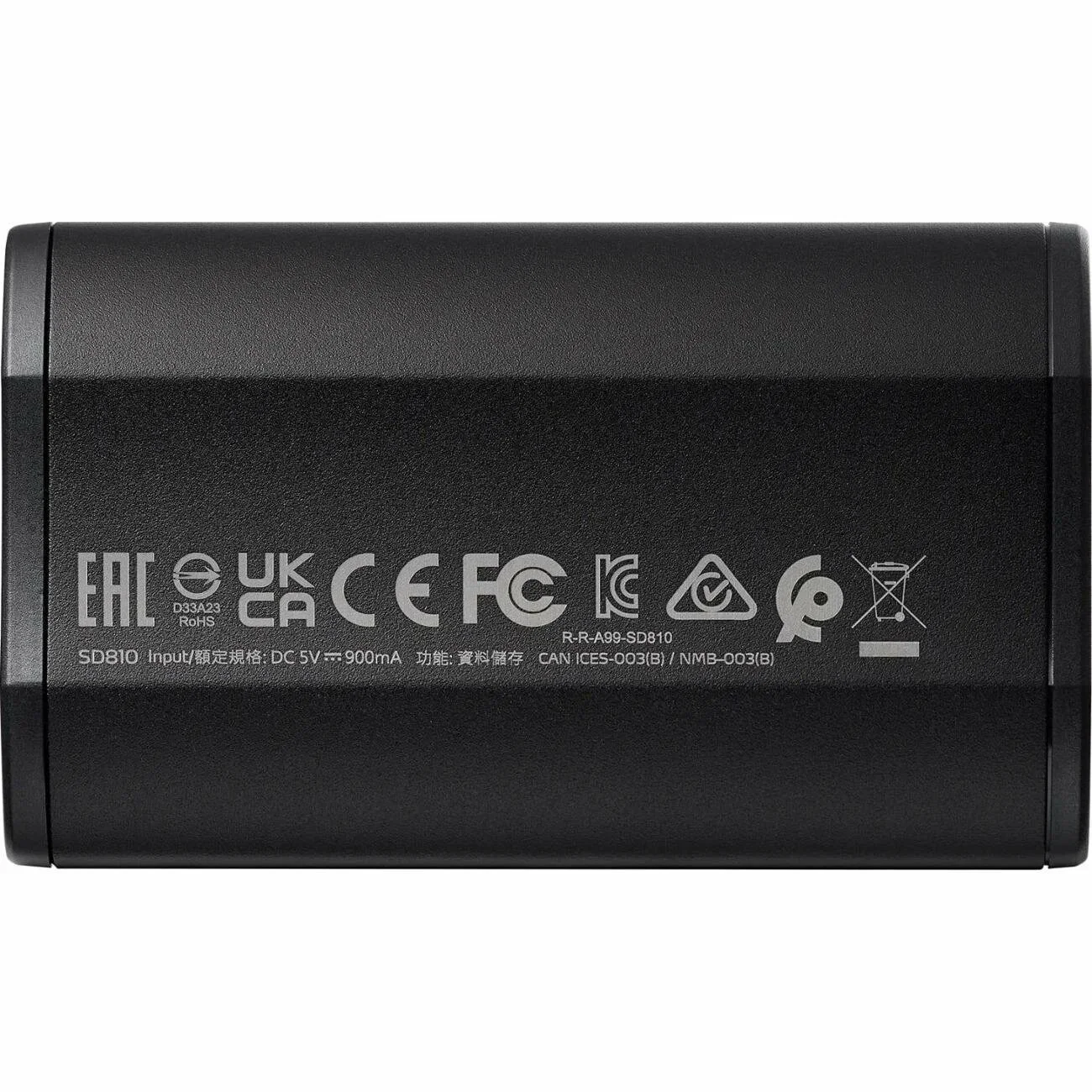 Внешний SSD ADATA SD810, 1TB, USB 3.2 Gen 2x2 Type-C, R/W 2000/2000, черный