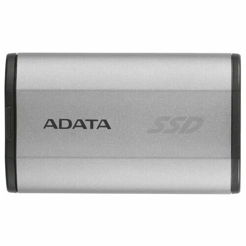 Внешний SSD ADATA SD810, 4Tb, USB 3.2 Gen 2x2 Type-C, R/W 2000/2000, серебристый