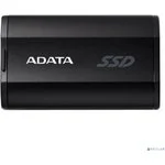 Внешний SSD ADATA SD810, 500 Gb, USB 3.2 Gen 2x2 Type-C, R/W 2000/2000, черный