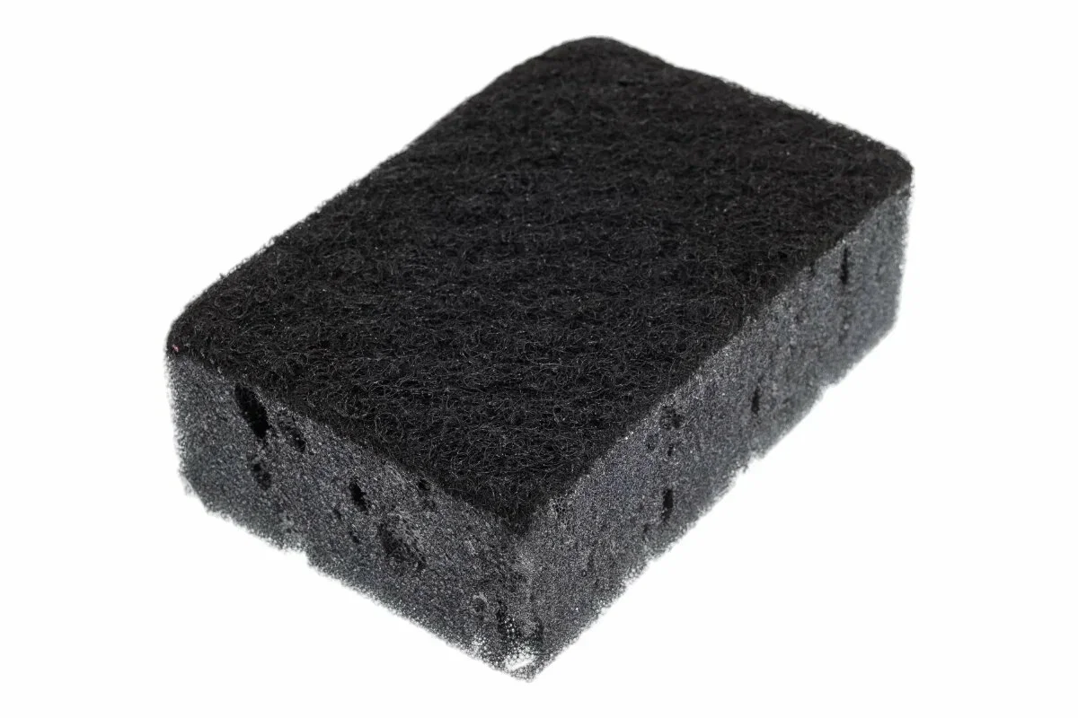 СКР Губка д/посуды "Black" (5шт) (98*67*35мм)