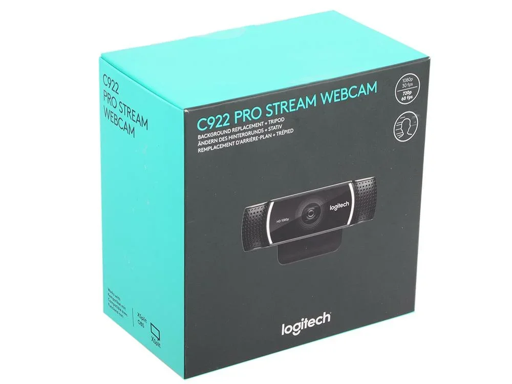 Веб-камера Logitech C922 Pro Stream Webcam